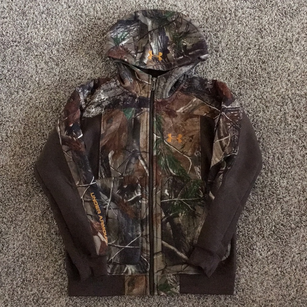 Boys under armor jacket